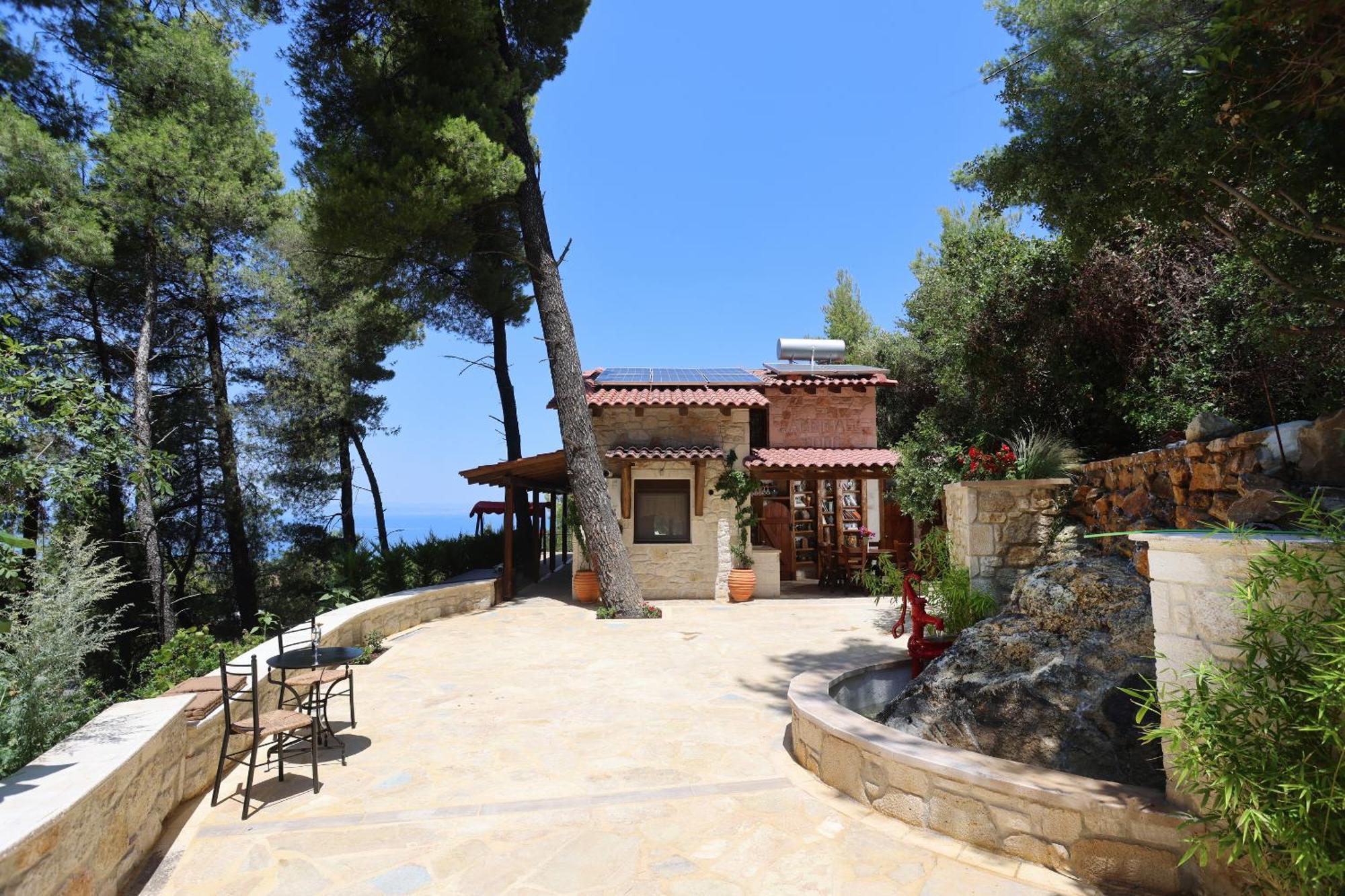 Akritas Ef Zin Villas & Suites ปัลลูรี ภายนอก รูปภาพ